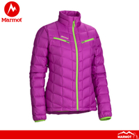 【Marmot 美國 女 羽絨外套《紫》】786706080/透氣/防潑水/保暖外套