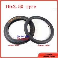 16x2.50 tire inner tube fit Electric Bikes Kids Bikes, Small BMX and Scooters 16 inches 16x2.5 outer tyre