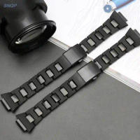 Watch Band Strap for Casio G-Shock DW-5600 DW-6900 GW-M5610 DW-9600 Series Plastic Stainless Steel Watchband Bracelet with tools