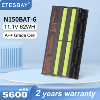 ETESBAY N150BAT-6 62WH Laptop Battery For Clevo N155SD N150SD N170SD N170RF1-G SAGER NP7155 NP7170 SCHENKER XMG A505 HASEE Z6 S2