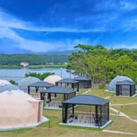 住宿 Glamping Base IZUMO "Lakeside Hot Spring Hotel Kun - Vacation STAY 42024v 出雲
