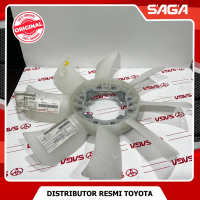 SAGA | Kipas Radiator Land Cruiser Turbo VX80 HDJ80 Original Toyota 16361-17010