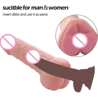 Dildo for Aldult Women Artificial Vagina Male Masturbator Realistic Blowjob Sexy Pussy Soft Stick Sex Toys for Men Deep Throat
