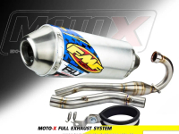 ท่อ KLX-DTK140L/G, KLX150L/BF ป้าย FMF คอท่อ+ปลายท่อ (สินค้าพร้อมส่ง ส่งฟรี)