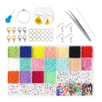 90 Pieces Acrylic Keychain Making Kit Clear Acrylic Keychain