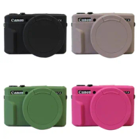 For Canon G7X II / G7X III G7 X Mark II / G7 X Mark III / G7X Mark II / G7X Mark III Camera Soft Silicone Protector Skin Case