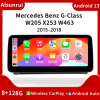1920*720 Wireless Carplay Android 12 Car Radio For Mercedes W204 W205 07-18 Screen Multimedia GPS Navi Stereo Audio 4G Head unit