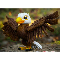 Educational Articulation Eagle Bird Toy for Children - Safe & Fun Realistic Eagle Animal Figure