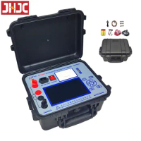 100A 0-50mΩ Leakage Switch Tester Resistance Meter RCD Loop Resistance Tester Digital Display Contact Resistance Tester
