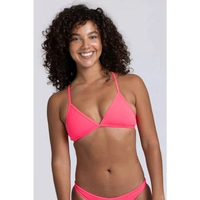 JOLYN BIKINI TOP WOMEN'S Size XS Triangle Hot Pink