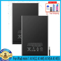 Tablet Battery 4440mAh for Apple IPad Mini 1 Mini1 A1432 A1445 A1454 A1455 Bateria Batterie + Track NO Warranty 2 Years