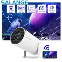 Salange HY300 Projector Free Style for SAMSUNG XiaoMi Android WIFI Home Cinema 720P Outdoor 1080P 4K Supported HDMI USB