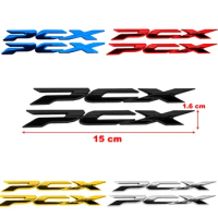 PCX Motorcycle Helmet Tailgate Body 3D LOGO Decals For Honda PCX160/150/125 Scratches Masking Decorative Sticker Accessories