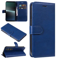 Wallet Business Flip Leather Card Slot Case Cover For Sony Xperia 10 iii 10 V 1 V 5 IV 1 iii 10 IV 10ii 5 ii XZ5 5 2 For Xperia8