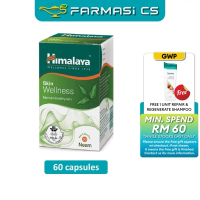 Himalaya Skin Wellness Neem 60 Capsules EXP:04/2027 [ Farmasi CS ]
