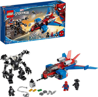 【折300+10%回饋】LEGO 樂高 漫威蜘蛛俠蜘蛛俠vs毒液Mech 76150超級英雄（371件）