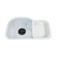 【CICO HANS】白色琺瑯水槽-無安裝服務(SP-320)