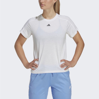 Adidas TR-ES Crew T [HR7796] 女 短袖上衣 訓練 運動 健身 輕量 吸濕排汗 透氣 舒適 白