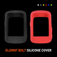 Elemnt Bolt Case Bike Computer Silicone Cover Cartoon Rubber Protective Case + HD Film For Wahoo elemnt Bolt