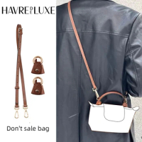 HAVREDELUXE Bag Strap For Longchamp Mini Bag Free Punching Modification Transformation Accessories for Mini Bag Shoulder Strap