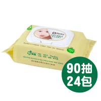 小獅王辛巴 EDI超純水嬰兒柔濕巾組合包90抽24包(箱購)