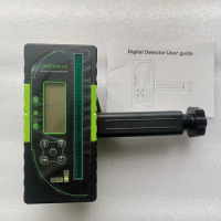 High quality JP1700 double sided LCD display Digital Laser detector laser receiver for rotary laser level with green or red beam