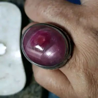 Batu Cincin Ruby Merah Natural Alam kode i/29