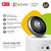 Ezviz E4p 6MP 3K+ Smart Home Wi-Fi Camera Panoramic Fisheye CCTV Indoor