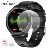 NORTH EDGE E102 Jam Tangan Pria Ukur ECG EKG dan PPG Tekanan Darah