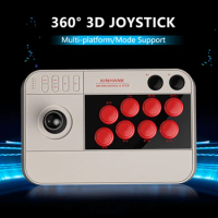 Kinhank Arcade Stick Super Console Stick With 3D Joystick Suitable For Retro Video Game Player Super Console X Pro/Arcade Box