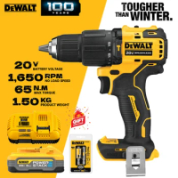 DEWALT DCD709 20V Brushless Cordless Compact Hammer Impact Drill Driver Hand Electric Screwdriver Power Tools DCB1104 DCB118