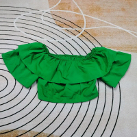 áo croptop bẹt vai size s m dài dài 30 thanh lý 340.  áo kiểu nữ, áo kiểu nữ sang chảnh, áo kiểu nữ 