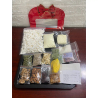 Sét tự làm kẹo nougat/ kẹo hạnh phúc siêu hạt - Kèm bơ và quà tặng y hình