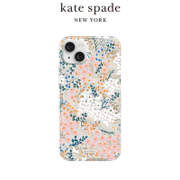 【kate spade】iPhone 15 Plus MagSafe 精品手機殼 秘密花園