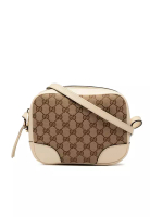Gucci 二手 Gucci Gg 帆布 Bree 斜背包
