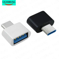 Type C To USB Adapter OTG Converter For Xiaomi Samsung Huawei Android Mobile Phones Mini Type-C USB-C TO USB 2.0 Data Connectors