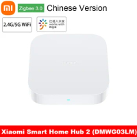 Xiaomi Smart Home Hub 2 Zigbee 3.0 Intelligent Multi Mode Gateway Wifi 5GHz 2.4GHz Bluetooth Mesh Mijia Mihome