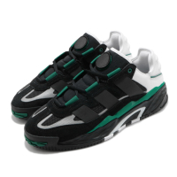 adidas 休閒鞋 Niteball 復古 男鞋 愛迪達 麂皮 反光 球鞋穿搭 黑 綠 白 FW2477