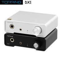 TOPPING DX1 Decoder AK4493S XU208 DAC&amp;Headphone amplifier Support up to DSD256 PCM384 Mini USB DAC