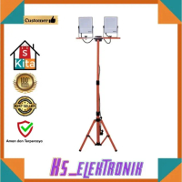 KRISBOW LAMPU KERJA LED 2X30 WATT 2 METER LAMPU SOROT LAMPU PROYEK