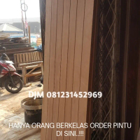 pintu blok bahan kayu kamper termurah
