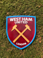 โลโก้ เวสแฮม ยูไยเต็ด WEST HAM UNITED แบบ 3 มิติ