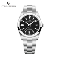 Pagani Design 2021 40mm Men Mechanical Watch NH35 Automatic Sapphire Stainless Steel 20Bar Waterproof Reloj Hombre Clock PD1690