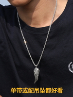 925純銀麻花鏈男 項鏈銀男士鎖骨鏈子毛衣掛鏈無吊墜男生長款白銀