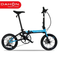 Da Hang-Folding Bicycle, Aluminum Alloy, 9-speed Disc Brake Version, K3Plus Sport Bike, 16 Inch, KAA693