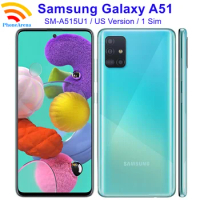 Samsung Galaxy A51 A515U1 Unlocked US Version 6.5" 4GB+128GB ROM Octa Core Fingerprint NFC Original 4G LTE