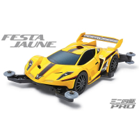 Gốc Tamiya Mini 4WD Xe Festa Jaune Pro Loạt Ma Chassis Quy Mô 132 Mô Hình Đua Xe