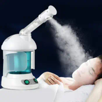 Hot Mist Facial Steamer Face Moisturizer Humidifier Facial Sprayer Steaming Skin Ozone Sterilization Aromatherapy KINGDOM CARES