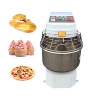 Commercial 80L Flour Pizza Bread Flour Kneader Mixer Dough Mixer Machine/Spiral Mixers/Dough Kneading Machine
