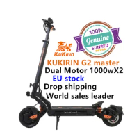 2024 Newest Model Europe Warehouse Powerful kukirin G2 MASTER Off Road 52V 20.8Ah 2000W Adult Dual Motor Electric Scooter